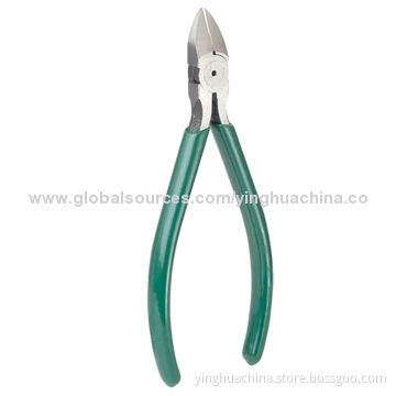 Diagonal Cutting Plier, Body S45C, PVC Handle, OAL 128mm